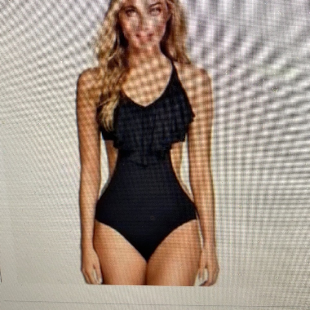 Victoria’s Secret Ruffle One Piece Swimsuit